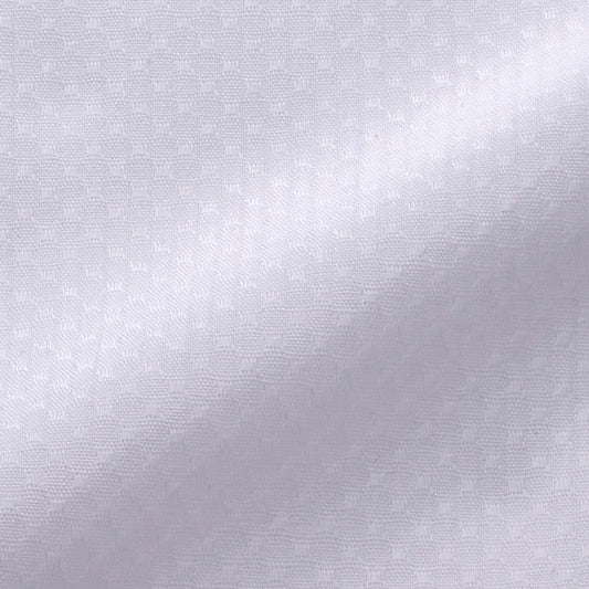 ARAMISアラミス-オーダーメイドシャツ/綿ポリ形態安定加工・白/ドットドビー