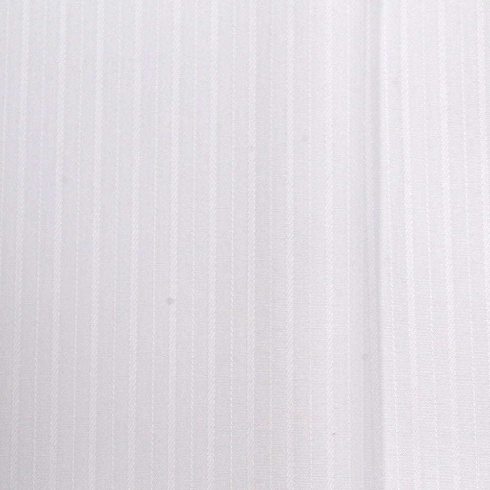 ARAMISアラミス オーダーメイドシャツ綿/ポリエステル・白/マルチストライプ