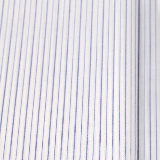 ARAMISアラミス オーダーメイドシャツ綿/ポリエステル・ブルー/マルチストライプ