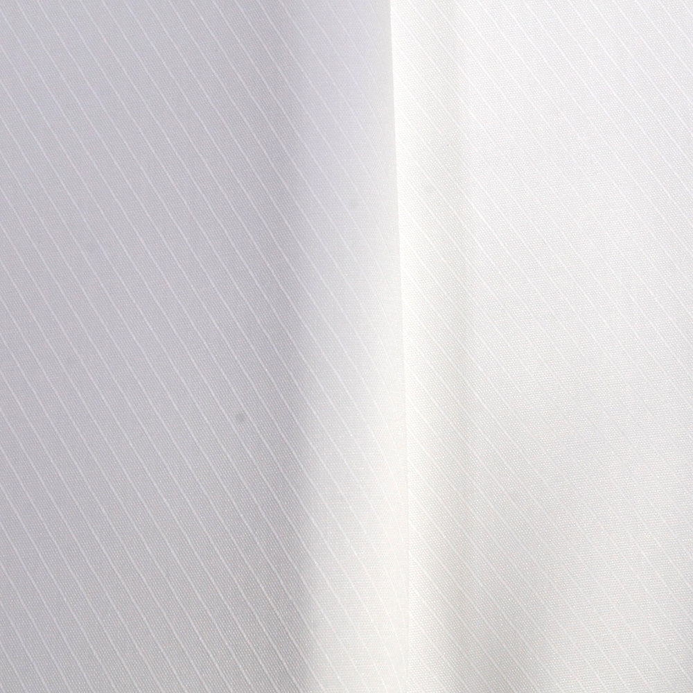 TOMIYA ORDER MADE SHIRTING-オーダーメイドシャツ/綿100%・白ドビーナナメ柄