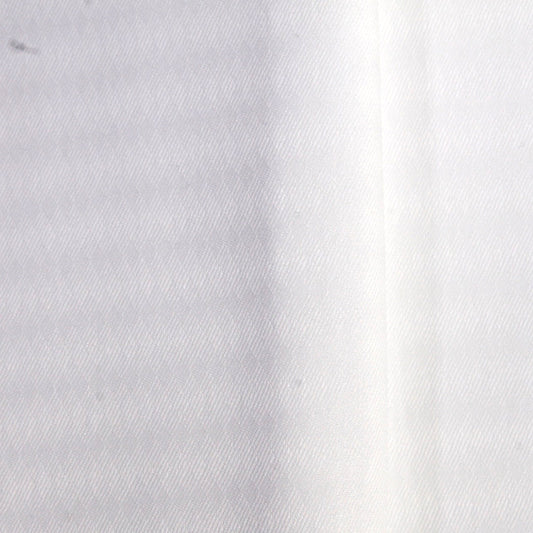 TOMIYA ORDER MADE SHIRTING オーダーメイドシャツ/綿100%・白ドビーダイヤ柄