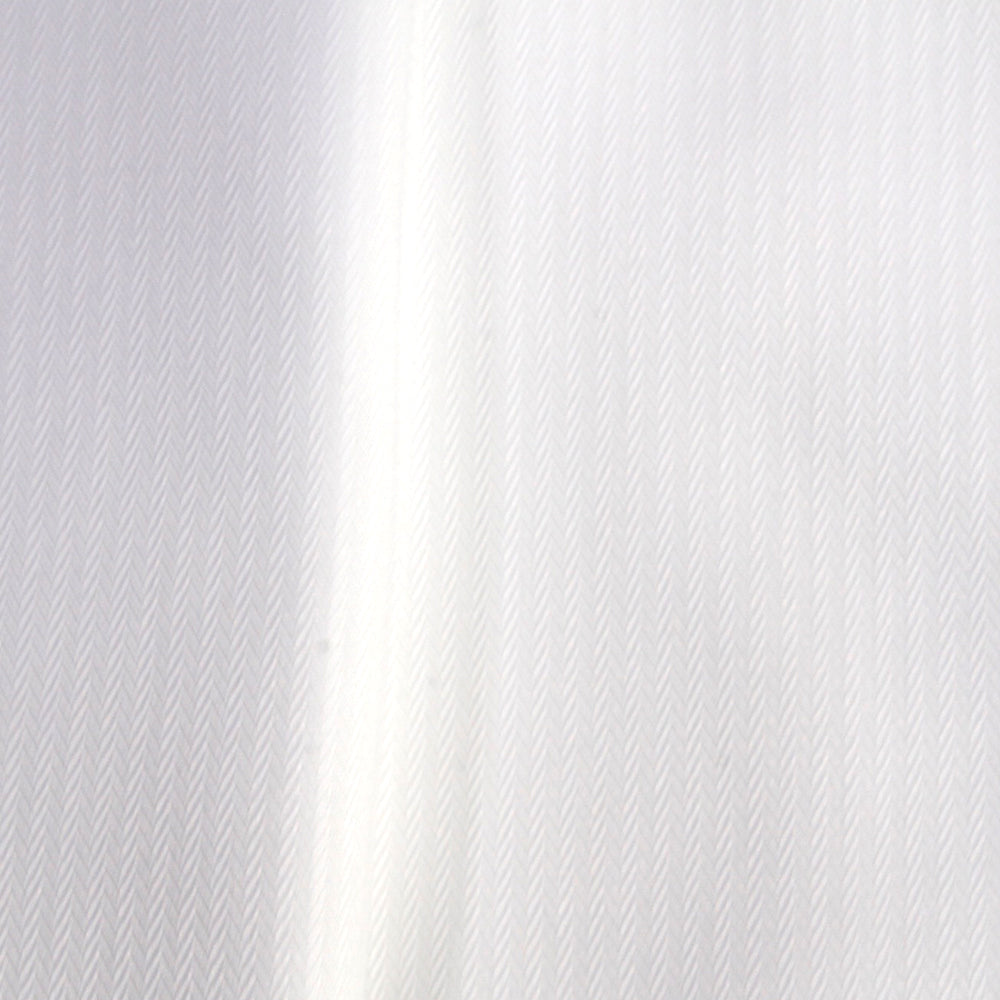 TOMIYA ORDER MADE SHIRTING オーダーメイドシャツ/綿100%・白ヘリンボーン