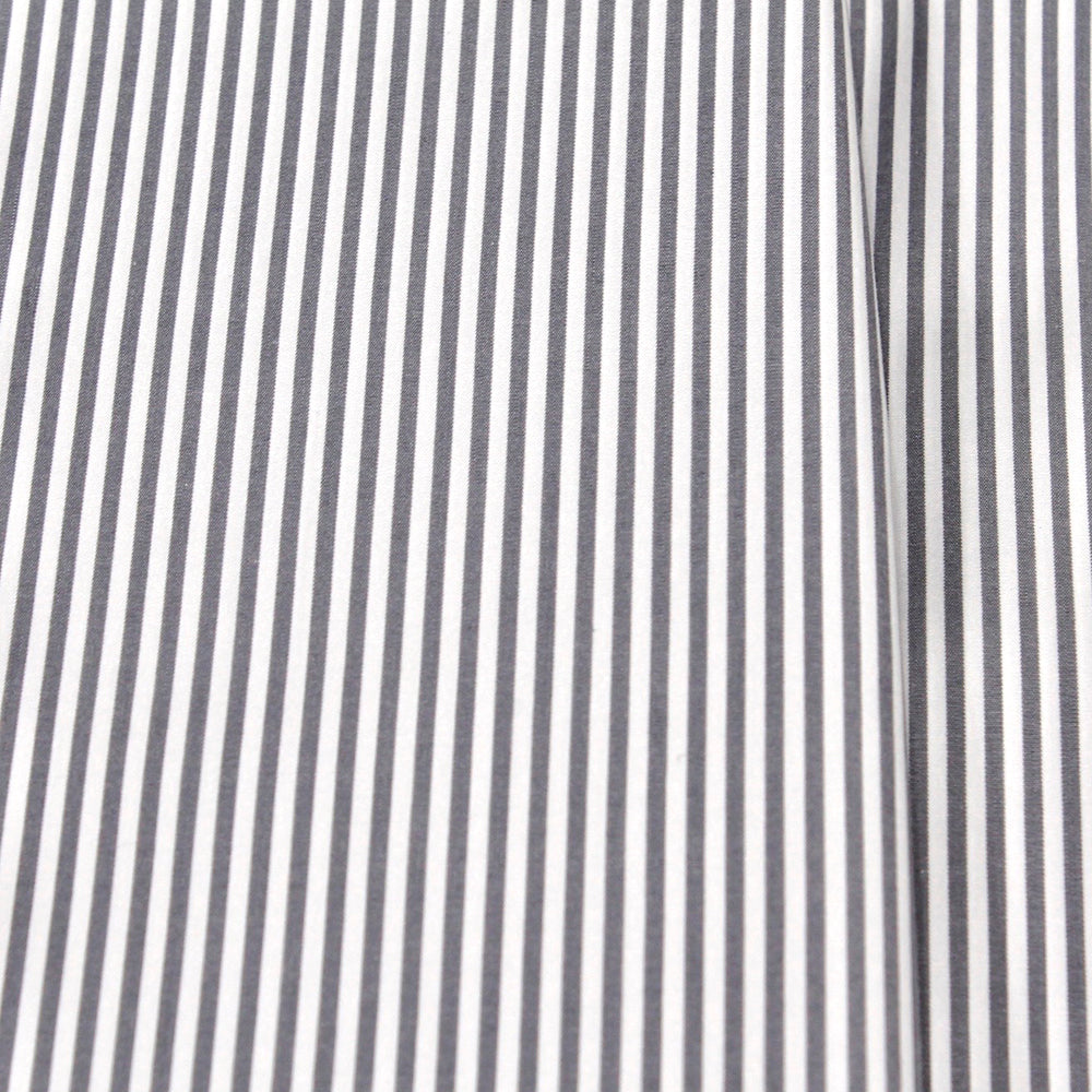 TOMIYA ORDER MADE SHIRTING オーダーメイドシャツ/綿100%・グレーロンスト