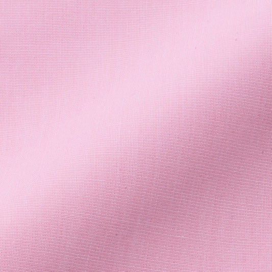 Aquascutumアクアスキュータム オーダーメイドシャツ綿100%ピンク/ハケ目無地