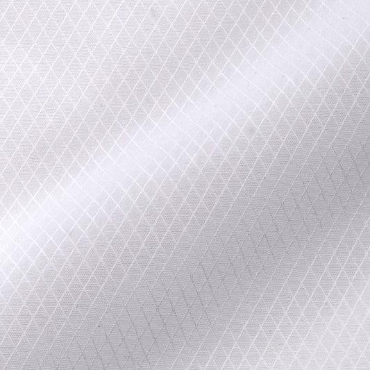 Aquascutumアクアスキュータム オーダーメイドシャツ綿100%白/クロス柄