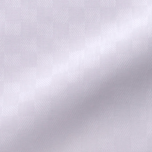 ARAMISアラミス オーダーメイドシャツ/綿ポリ形態安定加工・白/市松柄