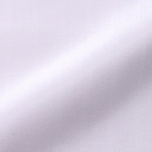 Aquascutumアクアスキュータム オーダーメイドシャツ綿/ポリエステル白ストライプ