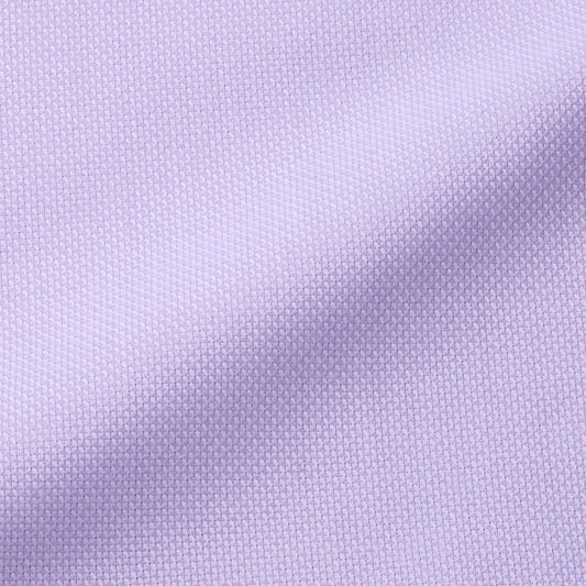 Aquascutumアクアスキュータム オーダーメイドシャツ綿/ポリエステル・ラベンダー/オックスフォード