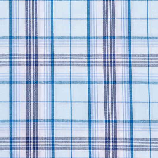 Aquascutumアクアスキュータム オーダーメイドシャツ/オーストリア・ゲッツナー社製綿100%・マドラスチェック